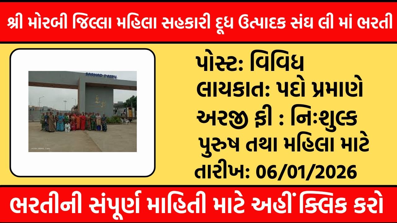 Cooperative Milk Producers Union Ltd. Recruitment