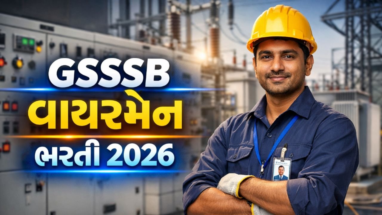GSSSB Wireman Recruitment 2026